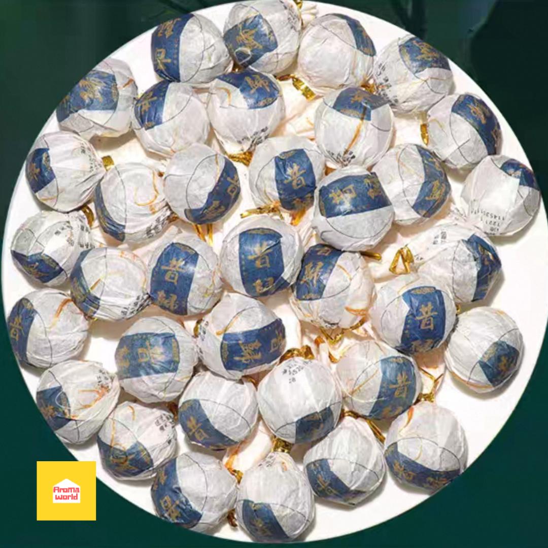 xigui dragonball raw puer tea | teh pu erh mentah bola | sheng puer china premium xigui dragonball raw puer tea | teh pu erh mentah bola | sheng puer china premium